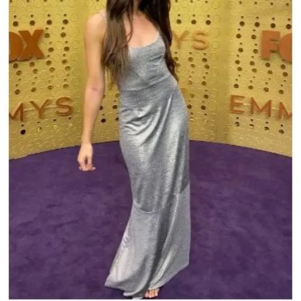Hutch Silver Cameron Formal Maxi Gown $448 - Picture 2 of 9